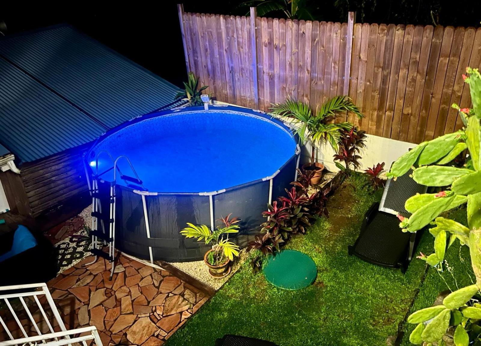 Villa Iguana, Duplex Paisible, Vue Magnifique Mer Et Rocher Du Diamant, Piscine Sainte-Luce Bagian luar foto